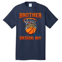 Brother Of The Birthday Boy Basketball Birthday Family Party Tall T-Shirt