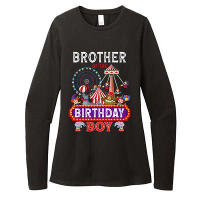 Brother Of The Birthday Boy Carnival Circus 1st Birthday Womens CVC Long Sleeve Shirt