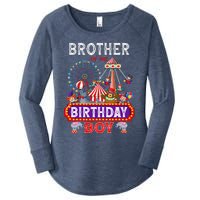 Brother Of The Birthday Boy Carnival Circus 1st Birthday Women's Perfect Tri Tunic Long Sleeve Shirt