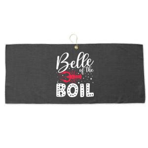 Belle Of The Boil Crawfish Cajun Crayfish Party Season Gift Large Microfiber Waffle Golf Towel