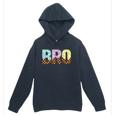 Brother Of The Sweet One Ice Cream 1st First Birthday Family Urban Pullover Hoodie