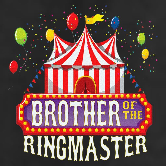 Brother Of The Birthday Ringmaster Circus Party Bday Gift 7 Panel Mesh Trucker Snapback Hat