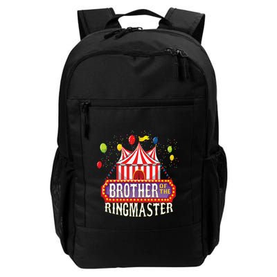 Brother Of The Birthday Ringmaster Circus Party Bday Gift Backpack