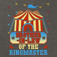 BrotherInLaw Of The Ringmaster Circus Birthday Party Cotton Canvas Backpack