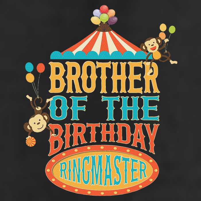 Brother Of The Birthday Ringmaster Circus Party Bday 25L Jumbo Tote