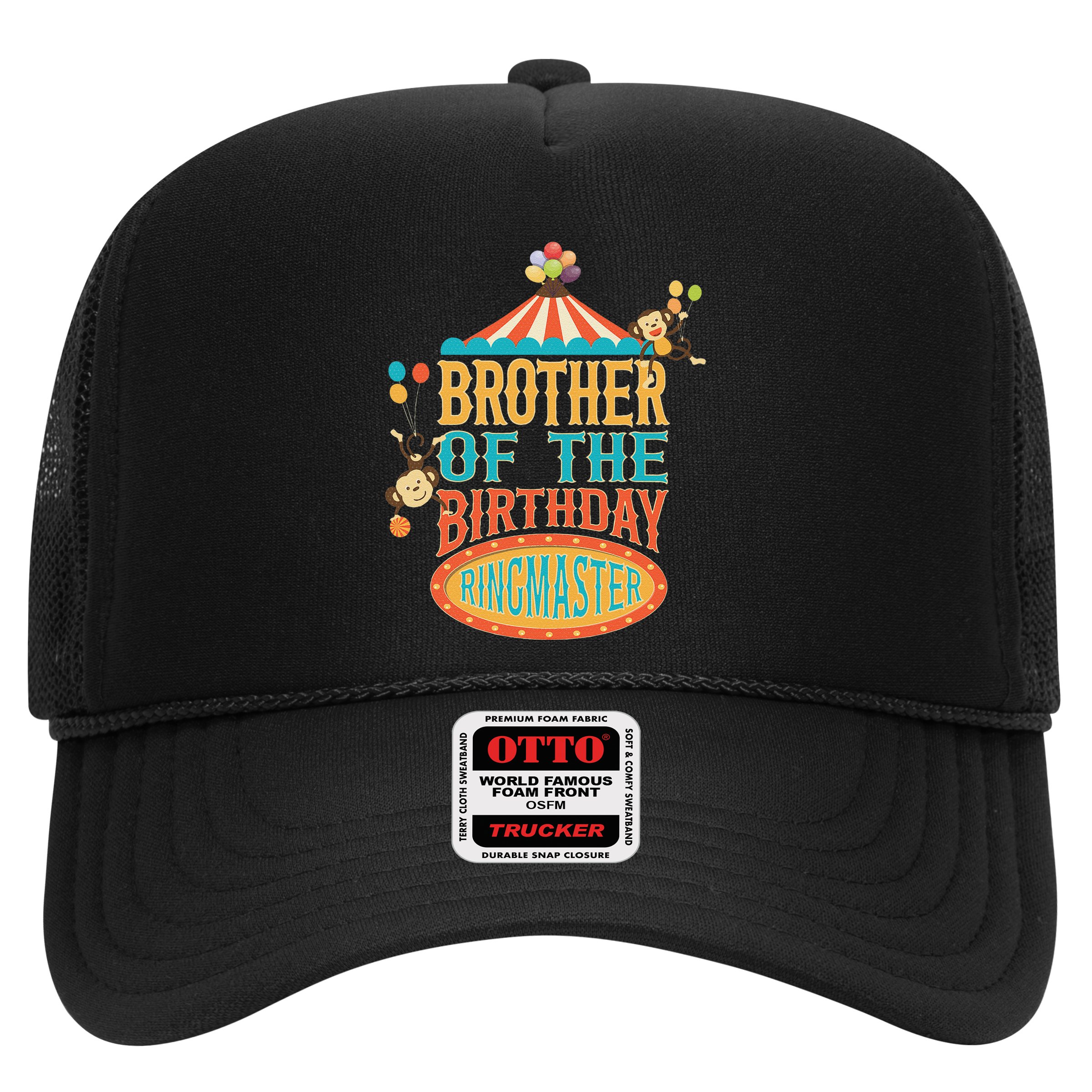 Brother Of The Birthday Ringmaster Circus Party Bday Hat