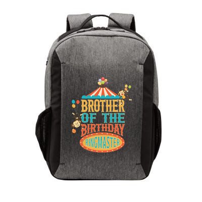 Brother Of The Birthday Ringmaster Circus Party Bday Vector Backpack