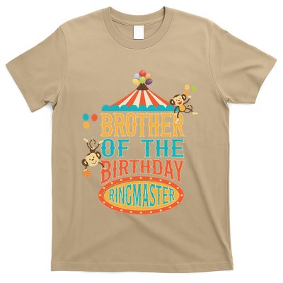 Brother Of The Birthday Ringmaster Circus Party Bday T-Shirt
