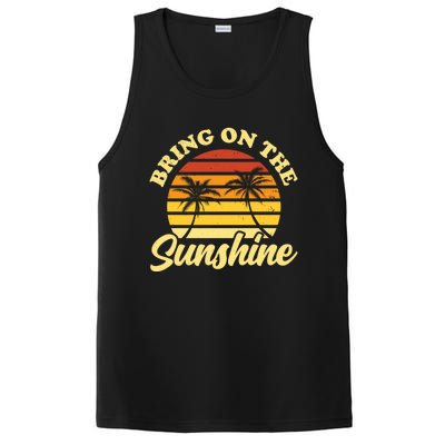 Bring On The Sunshine Funny Summer Gift PosiCharge Competitor Tank