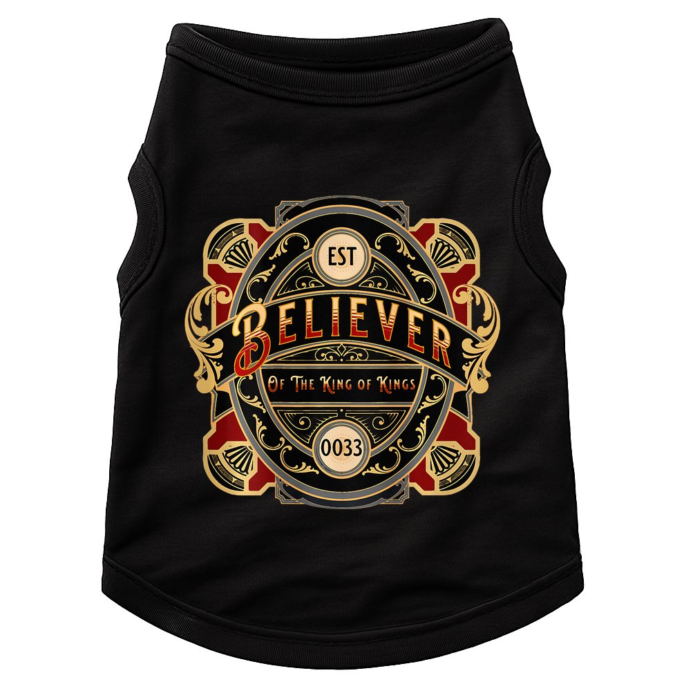 Believer of the King of Kings Doggie Tank