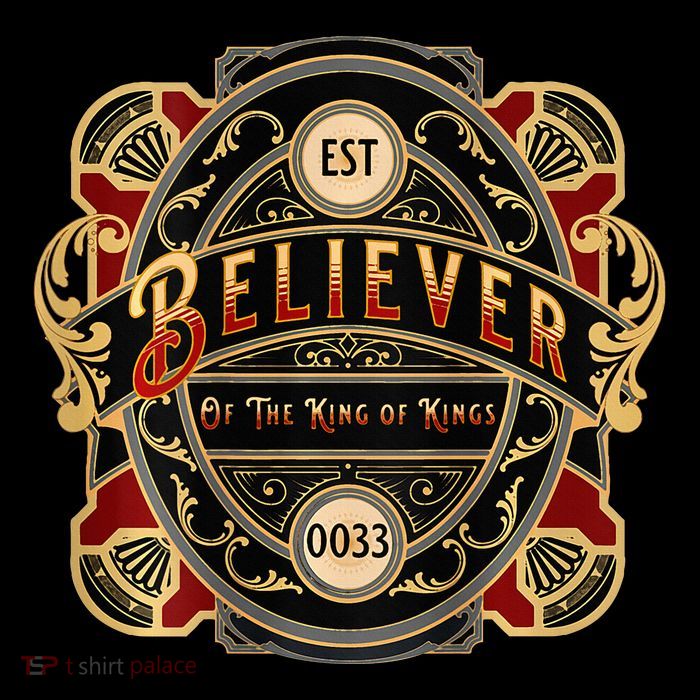 Believer of the King of Kings Button