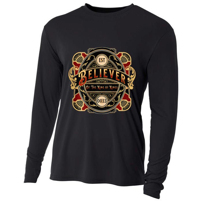 Believer of the King of Kings Cooling Performance Long Sleeve Crew