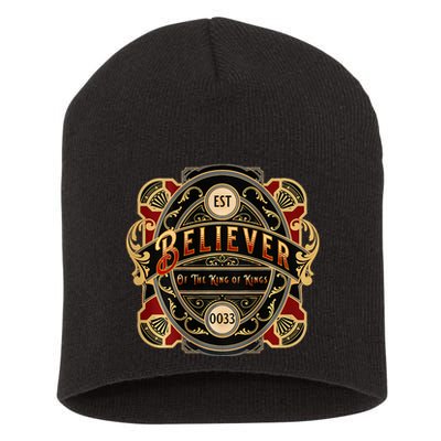 Believer of the King of Kings Short Acrylic Beanie
