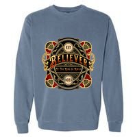 Believer of the King of Kings Garment-Dyed Sweatshirt