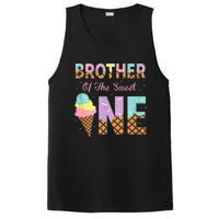 Brother Of The Sweet One Ice Cream 1st First Birthday Family PosiCharge Competitor Tank