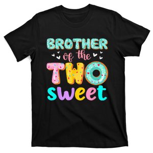 Brother Of The Two Sweet Donut Birthday Family Theme Girl T-Shirt