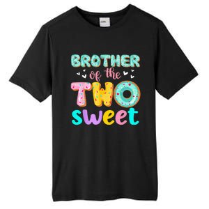 Brother Of The Two Sweet Donut Birthday Family Theme Girl Tall Fusion ChromaSoft Performance T-Shirt