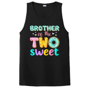 Brother Of The Two Sweet Donut Birthday Family Theme Girl PosiCharge Competitor Tank