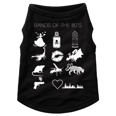 Bands Of The 80s Hair Bands Rock Bands 1980s Doggie Tank