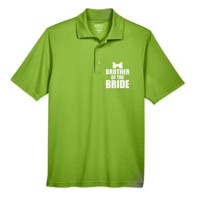 Brother Of The Bride Bachelor Party Wedding Day Men's Origin Performance Piqué Polo