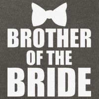 Brother Of The Bride Bachelor Party Wedding Day Cotton Canvas Backpack