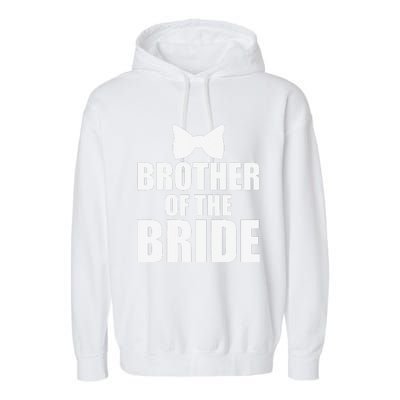 Brother Of The Bride Bachelor Party Wedding Day Garment-Dyed Fleece Hoodie