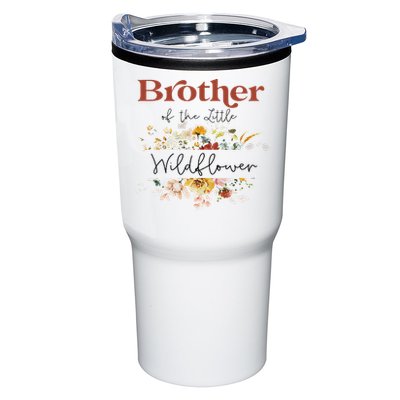 Brother Of The Little Wildflower Birthday Party Baby Shower Tumbler