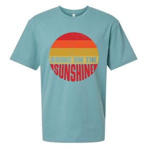 Bring On The Sunshine Gift Sueded Cloud Jersey T-Shirt