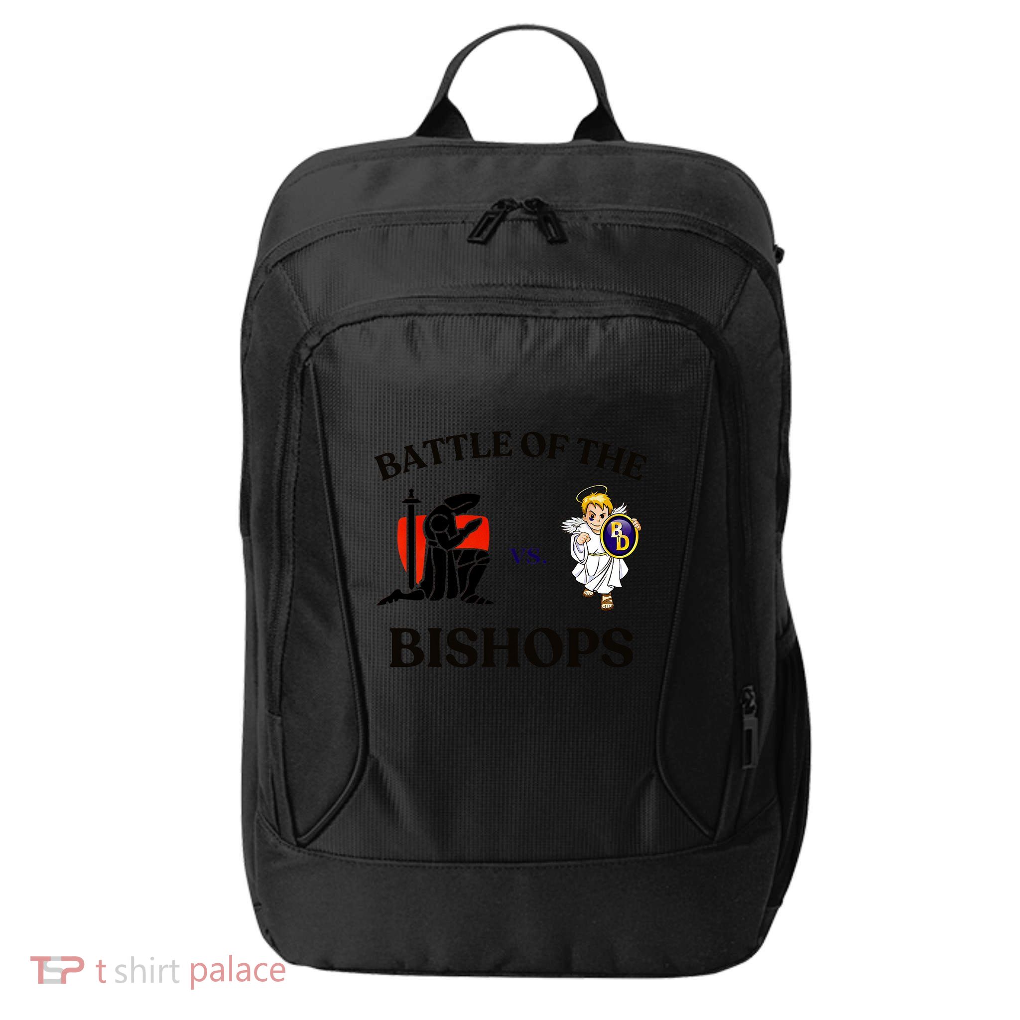 Battle Of The Bishops City Backpack