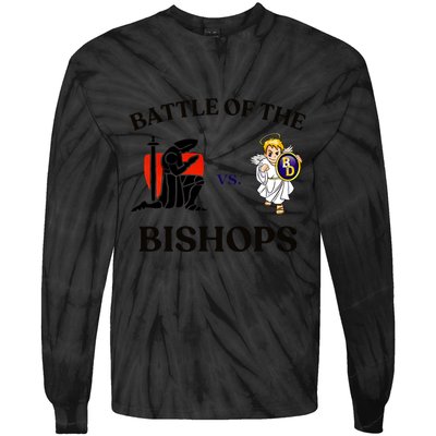 Battle Of The Bishops Tie-Dye Long Sleeve Shirt