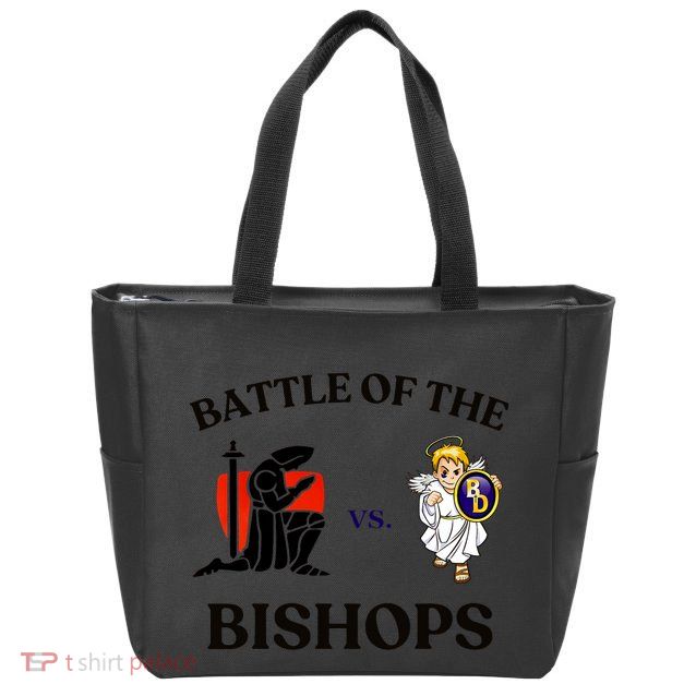 Battle Of The Bishops Zip Tote Bag
