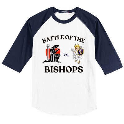 Battle Of The Bishops Baseball Sleeve Shirt