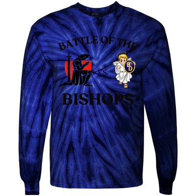 Battle Of The Bishops Tie-Dye Long Sleeve Shirt