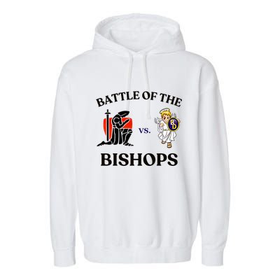 Battle Of The Bishops Garment-Dyed Fleece Hoodie