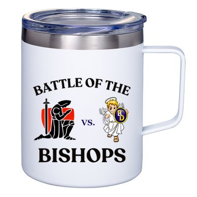 Battle Of The Bishops 12oz Stainless Steel Coffee Mug