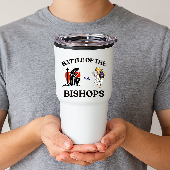 Battle Of The Bishops Tumbler