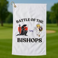 Battle Of The Bishops Golf Towel