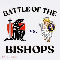 Battle Of The Bishops Cropped Pullover Crew