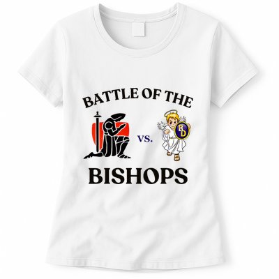 Battle Of The Bishops Womens T-Shirt