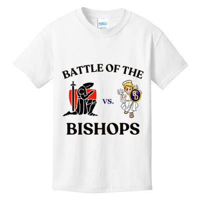 Battle Of The Bishops Kids T-Shirt