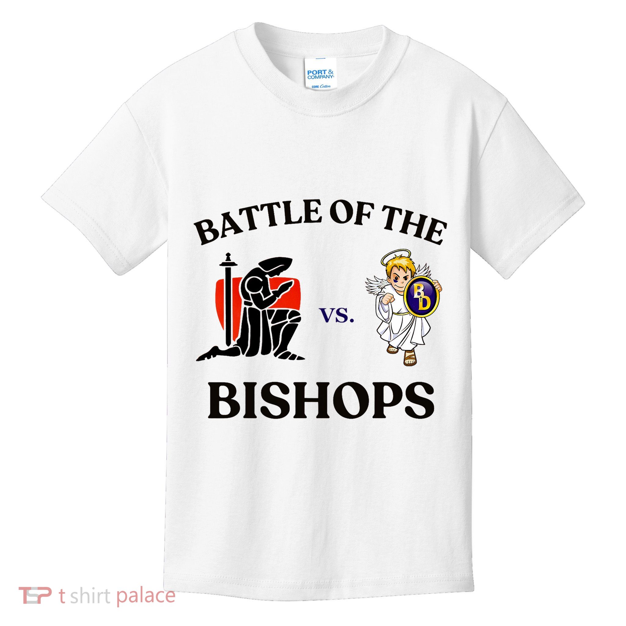 Battle Of The Bishops Kids T-Shirt