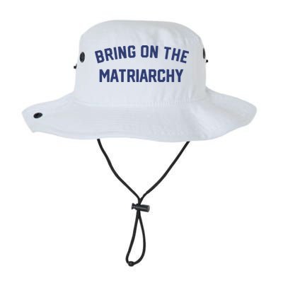 Bring On The Matriarchy Funny Feminist Slogan Bucket Hat
