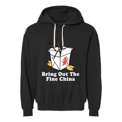 Bring Out The Fine China Garment-Dyed Fleece Hoodie