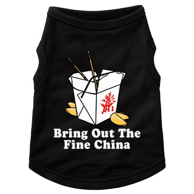 Bring Out The Fine China Doggie Tank