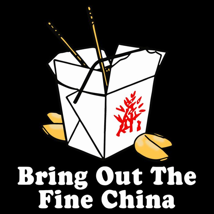 Bring Out The Fine China Flat Bill Trucker Hat