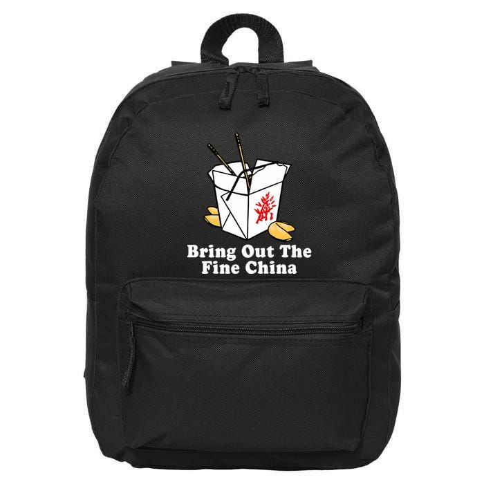 Bring Out The Fine China 16 in Basic Backpack