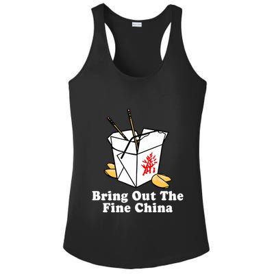 Bring Out The Fine China Ladies PosiCharge Competitor Racerback Tank