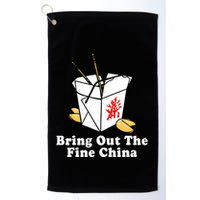 Bring Out The Fine China Golf Towel