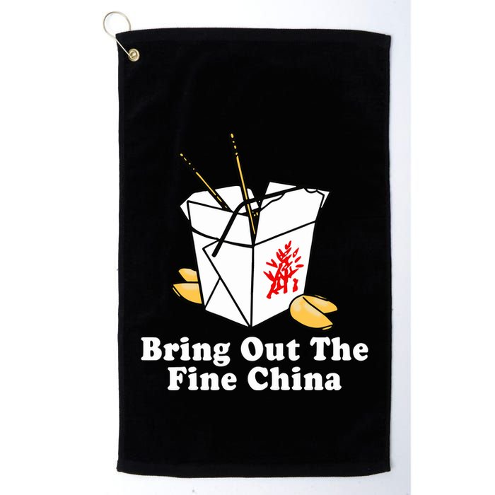 Bring Out The Fine China Golf Towel