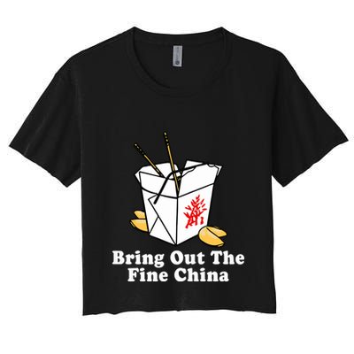 Bring Out The Fine China Crop Top